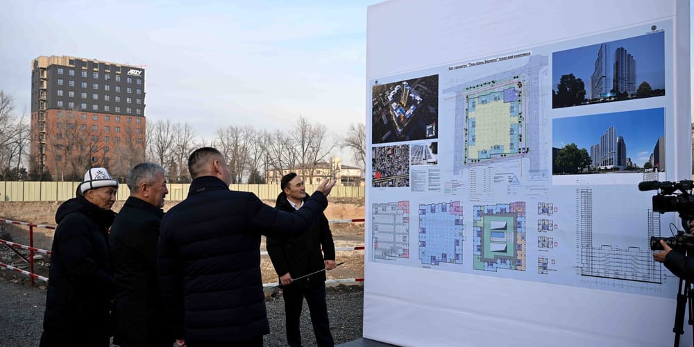 В Бишкеке начали строить 34-этажные жилые комплексы от ГИК на 2300 квартир изображение публикации