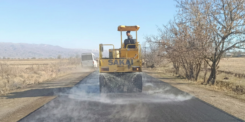 В Кеминском районе завершили асфальтирование 3 км дороги Орловка – Чым-Коргон изображение публикации