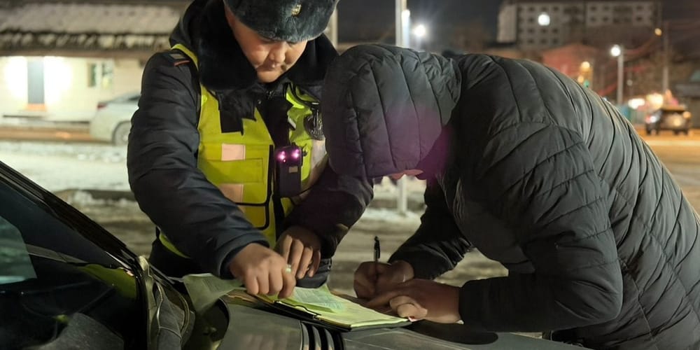 В Ленинском районе Бишкека провели рейд против нелегальных межрегиональных такси изображение публикации