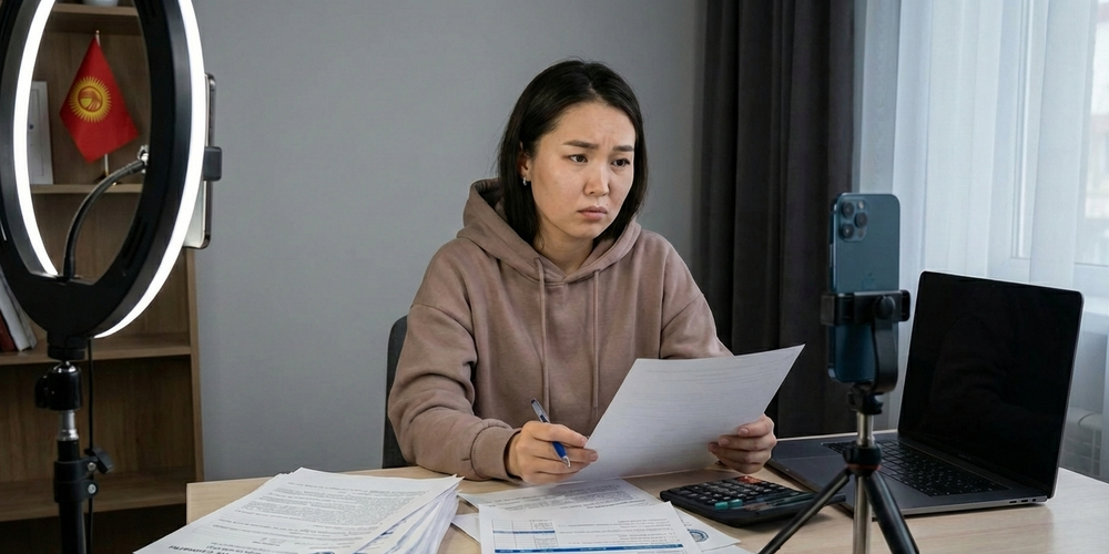 В КР блогеров могут обязать платить налоги с рекламы изображение публикации