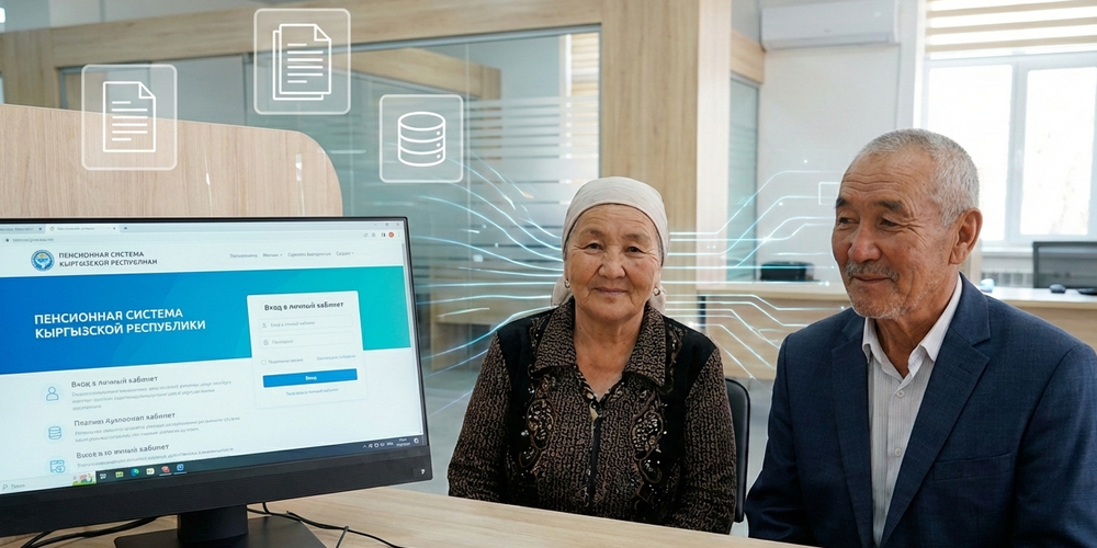 Соцфонд КР готовит цифровую систему оформления пенсий без справок изображение публикации