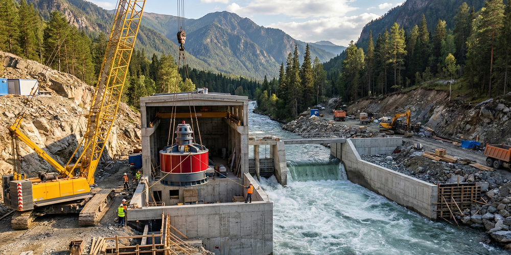 Госфинхолдинг поручился по кредиту на $25 млн для строительства малой ГЭС «Джеруй» изображение публикации