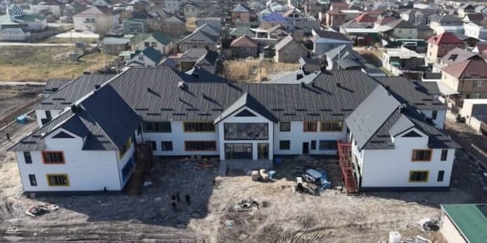 В жилмассиве Биримдик-Кут строят детсад на 280 мест: на каком этапе работы изображение публикации