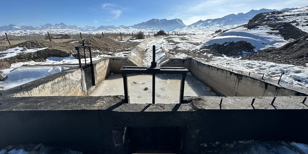 В Баткене строят водонакопитель для канала Кара-Кол изображение публикации