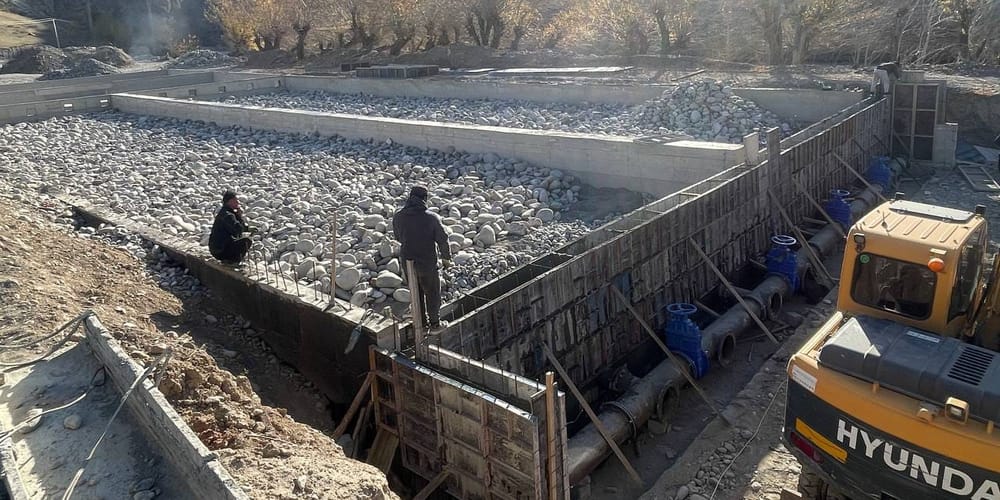 В селе Мурас завершают строительство водопровода на 3.4 тысячи человек изображение публикации