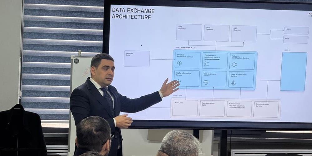 Румынская компания протестировала в Бишкеке систему мониторинга дронов изображение публикации