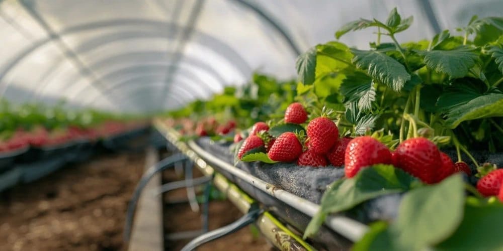 Клубника по 2 тысячи сомов за кг: как фермер из Баткена наладил зимний урожай изображение публикации