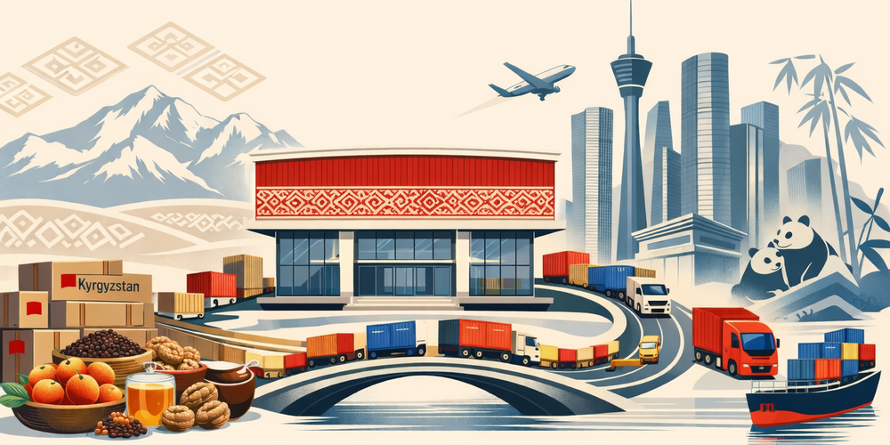Торговый дом и авиарейс: Кыргызстан расширяет связи с китайским Чэнду изображение публикации