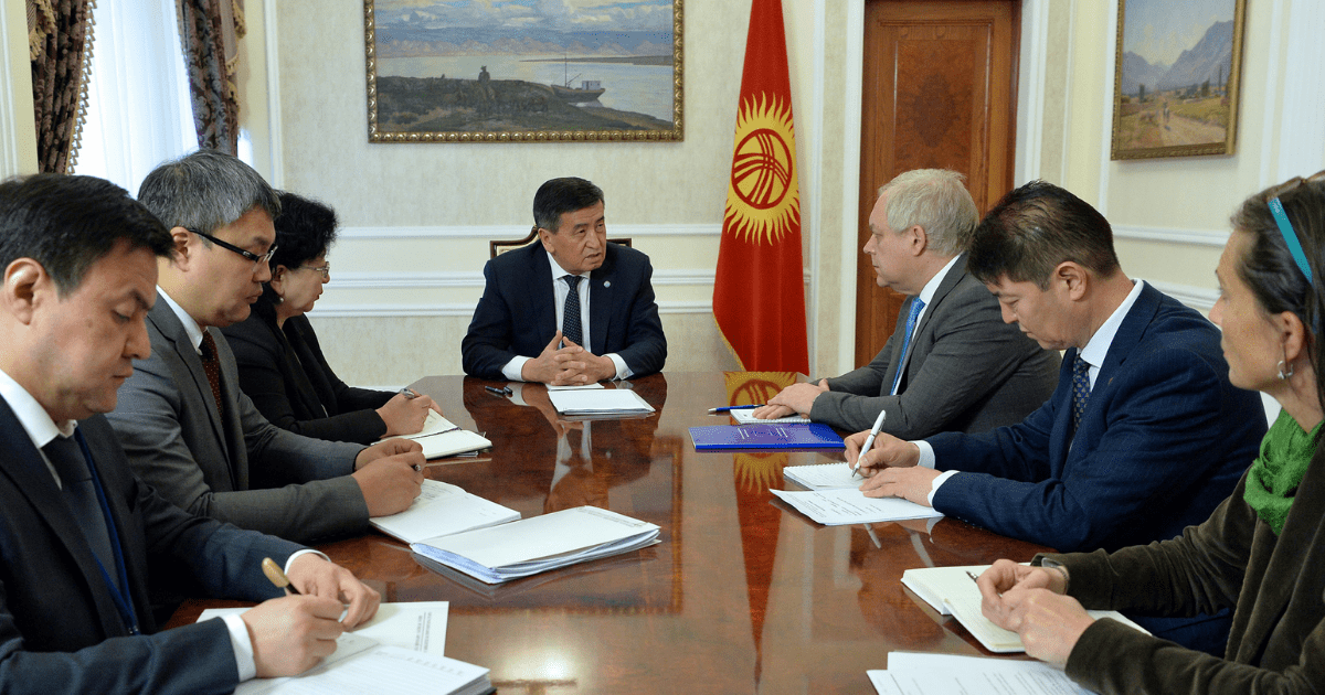 Появились риски по расходам бюджета. Жээнбеков предложил Евросоюзу оказать дополнительную помощь КР изображение публикации