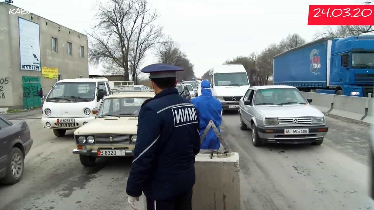 Комендант озвучил список постов Бишкека для проезда производителей и поставщиков продуктов изображение публикации