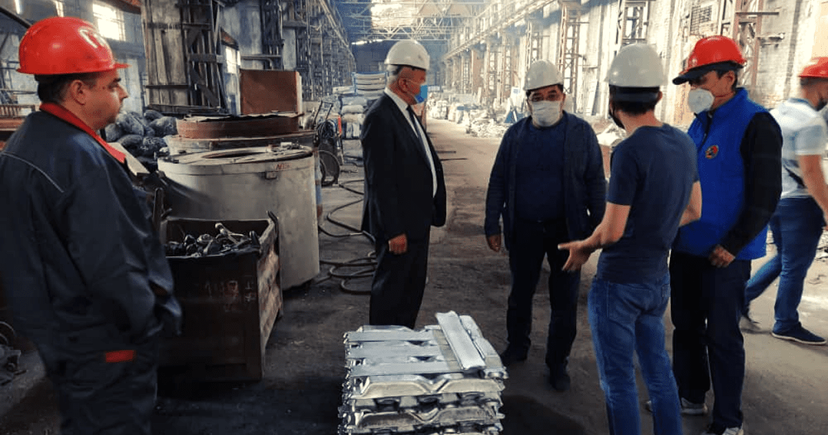 Бишкекский завод имени Фрунзе возобновил работу изображение публикации