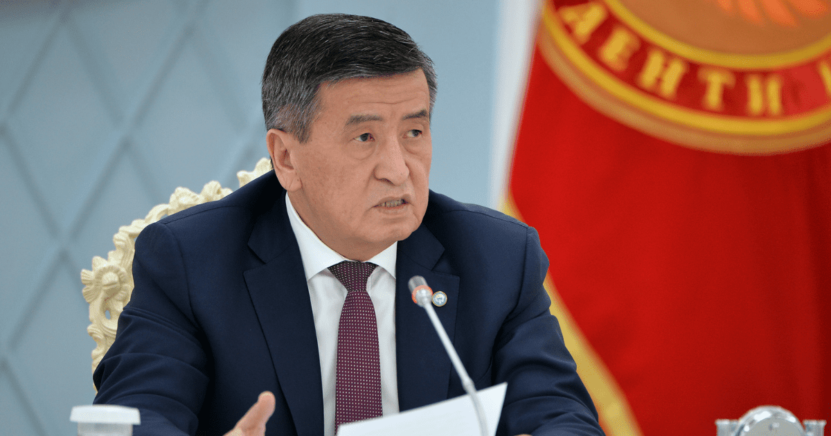 Жээнбеков: Кафе обязаны четко выполнять поставленные требования изображение публикации