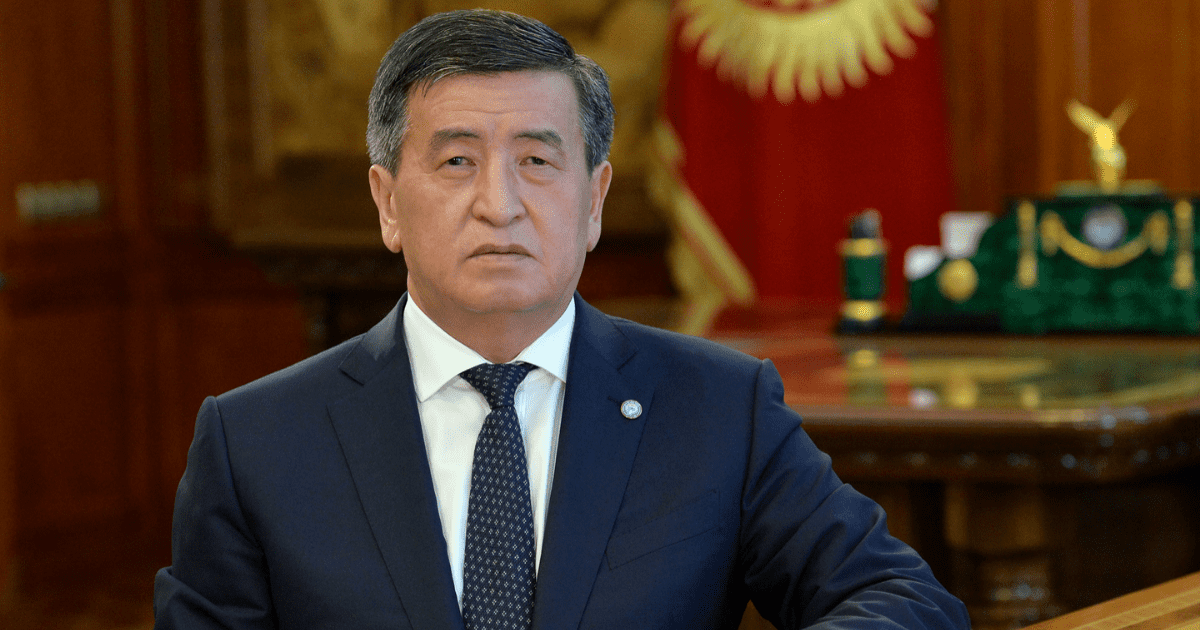 Жээнбеков сделал пятое обращение к гражданам с начала пандемии коронавируса. ВИДЕО изображение публикации