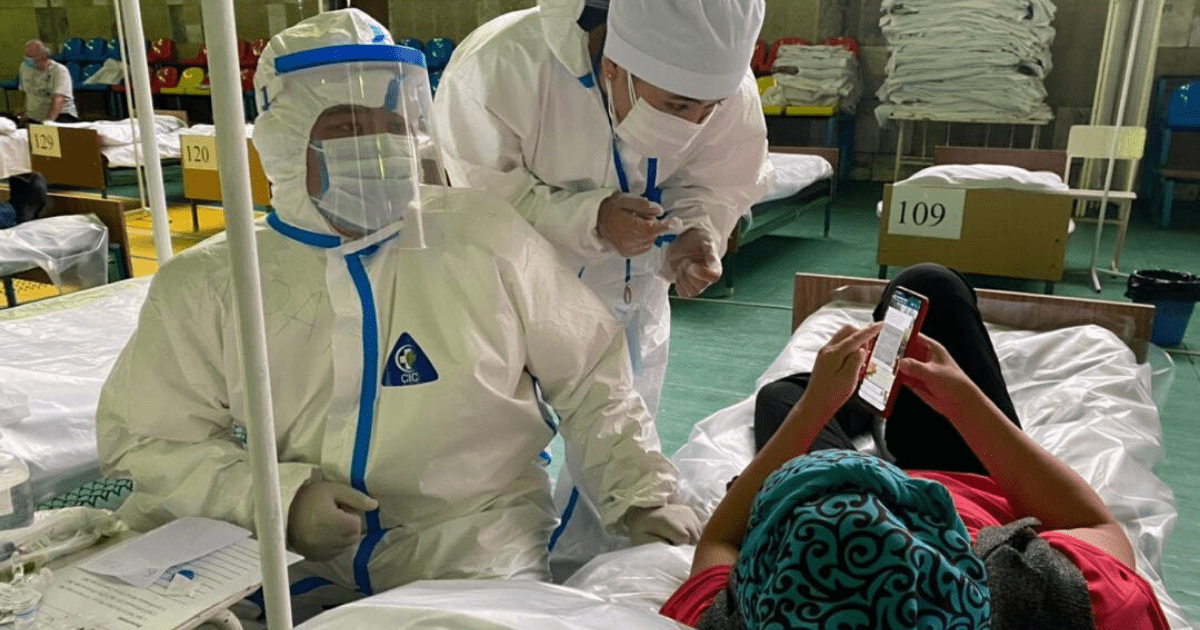 Садыр Жапаров: Около $1 тысячи тратится из бюджета на лечение одного пациента с COVID-19 изображение публикации