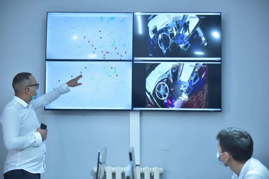 Мэрия Бишкека запустила систему контроля муниципального транспорта, не потратив ни сома изображение публикации