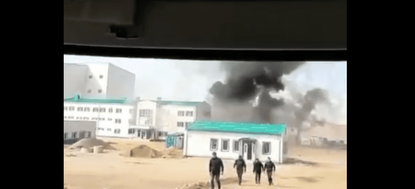 Джеруй продолжает гореть. Есть сообщения о раненом сотруднике. ВИДЕО изображение публикации