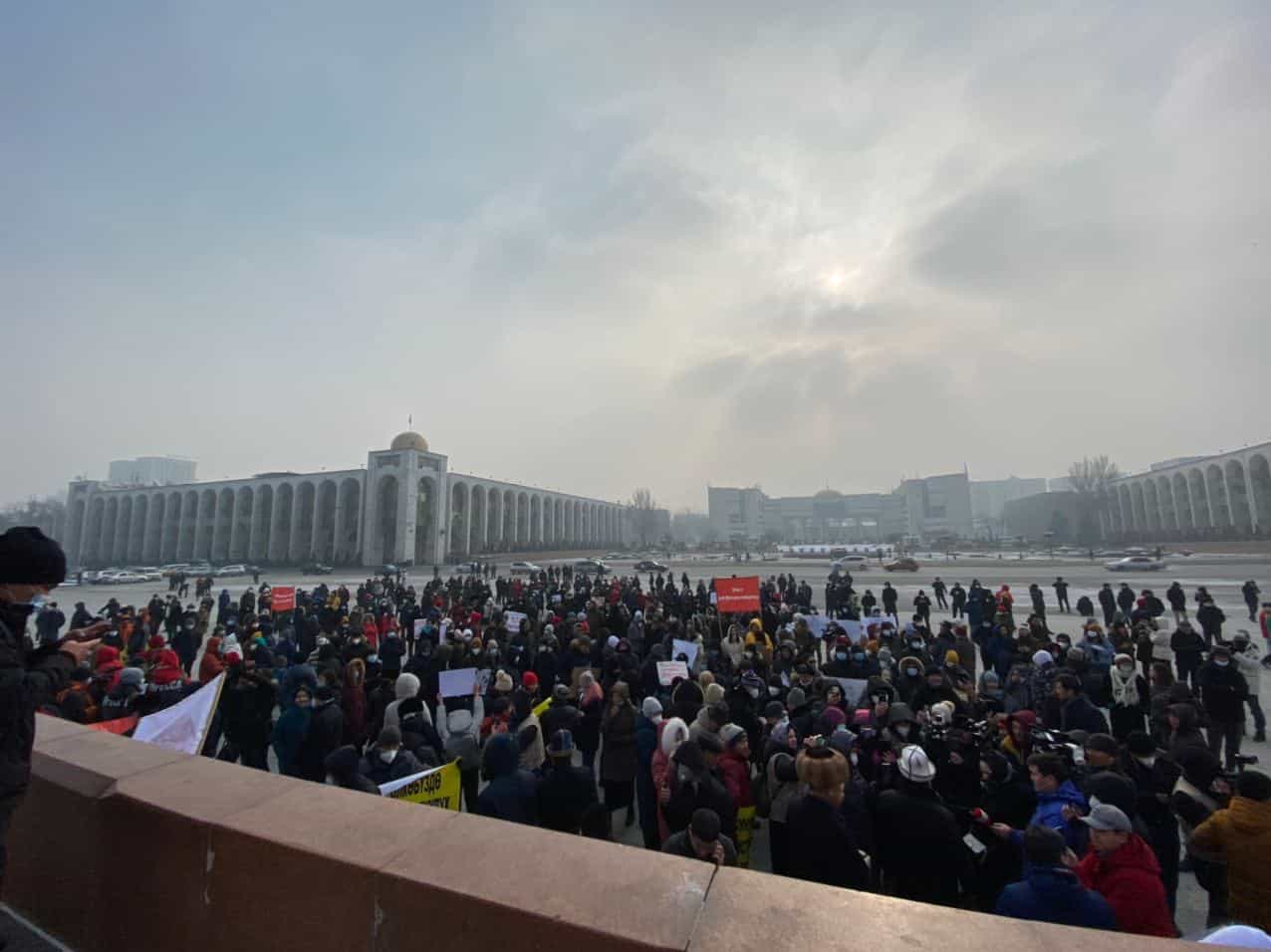 Марш против поправок в Конституцию состоялся. На акцию вышли больше 500 человек изображение публикации