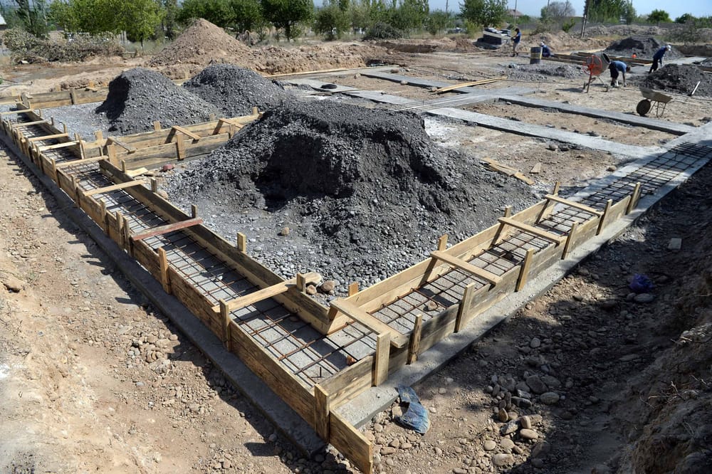 В селе Максат в Баткенской области началось строительство жилых домов. ФОТО изображение публикации