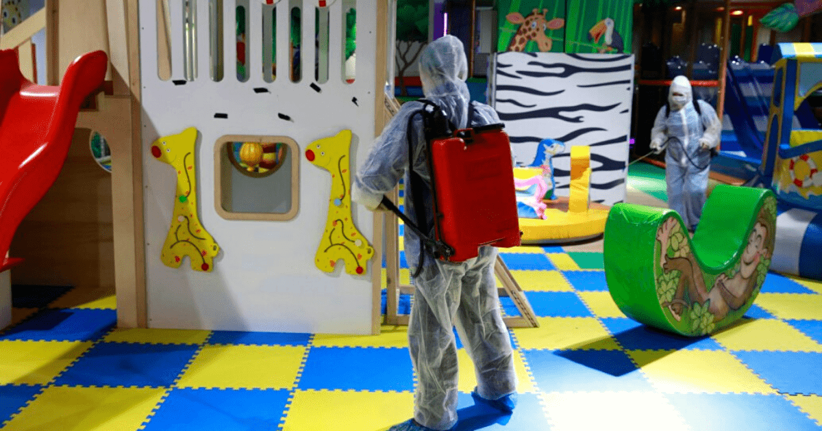 В ТЦ Бишкека открылись детские площадки изображение публикации