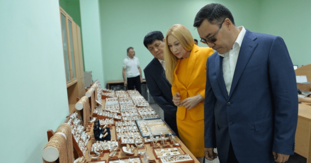 ГЧП: В Кыргызстане создали совместное предприятие «Кыргызалтын Ювелирпром» изображение публикации