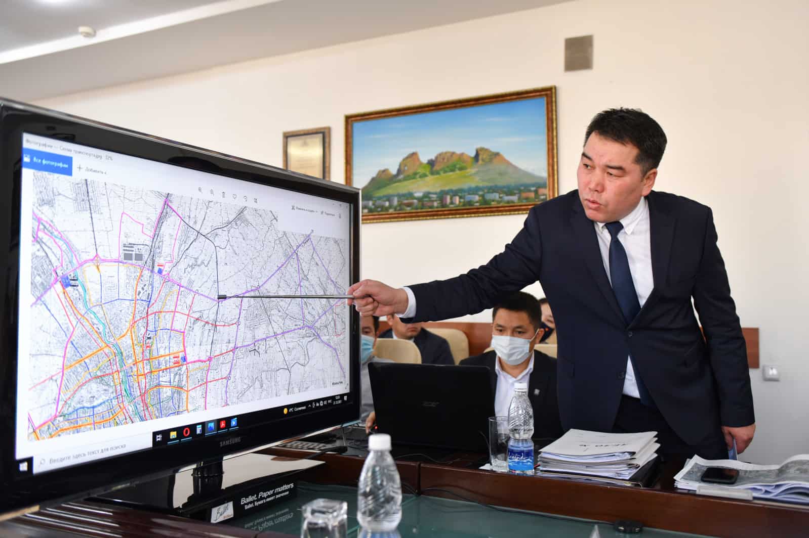 Акылбеку Жапарову презентовали проект развития Оша изображение публикации