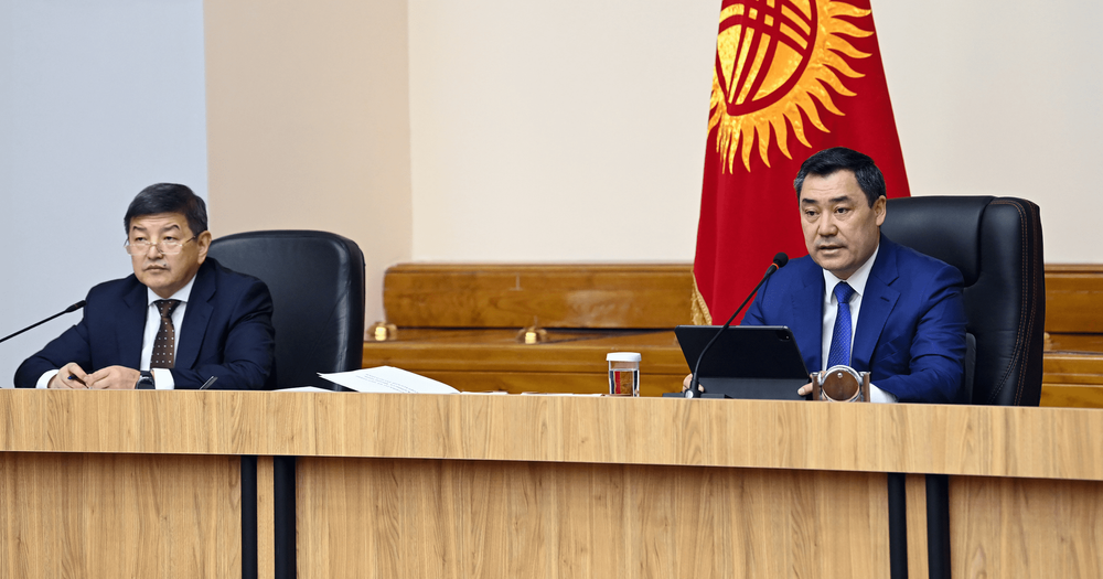 Налоги обеспечат процветание и благополучие кыргызстанцев – Садыр Жапаров изображение публикации