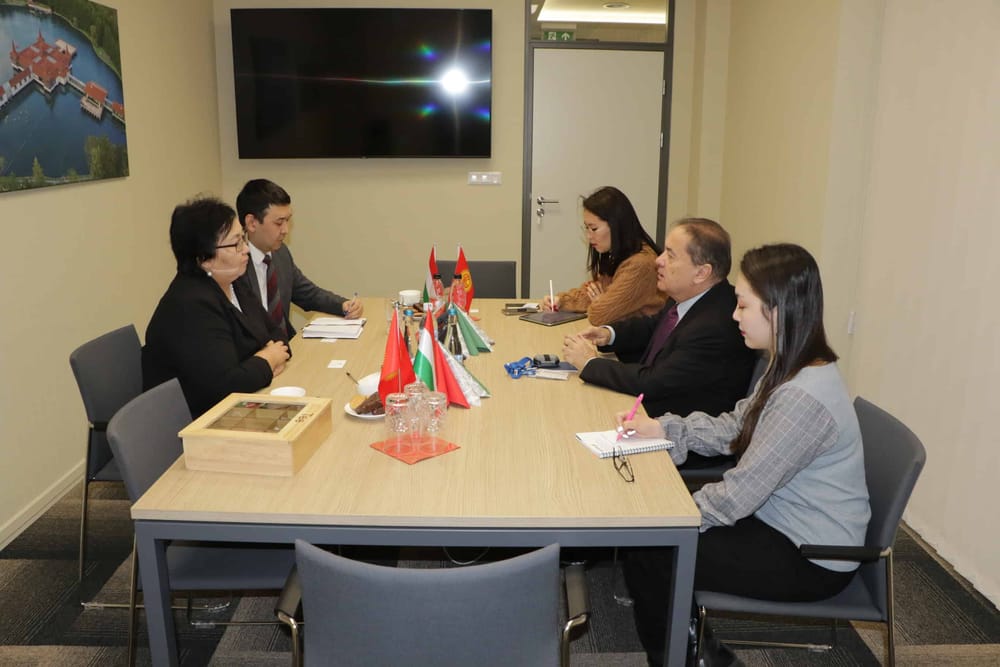 Кыргызпатент обсуждает  с Венгрией сотрудничество в сфере инноваций и стартапов изображение публикации
