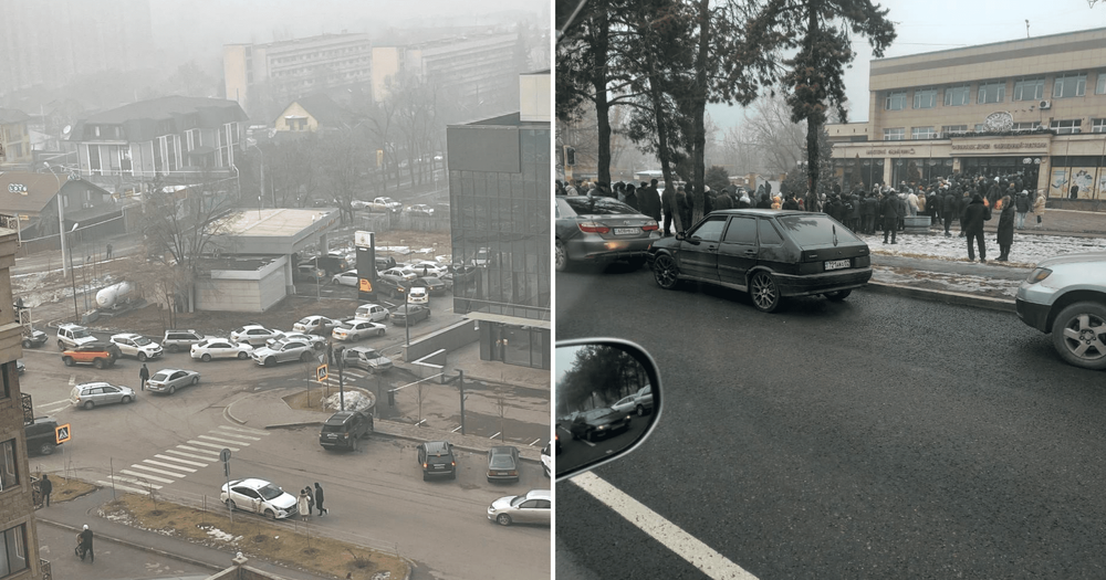 За хлебом и бензином — в Алматы выстраиваются длинные очереди изображение публикации