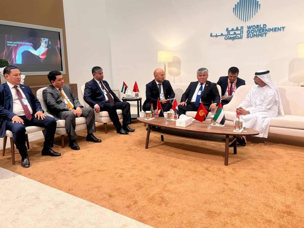 Арзыбек Кожошев обсудил с министром энергетики ОАЭ инвестиционные проекты изображение публикации