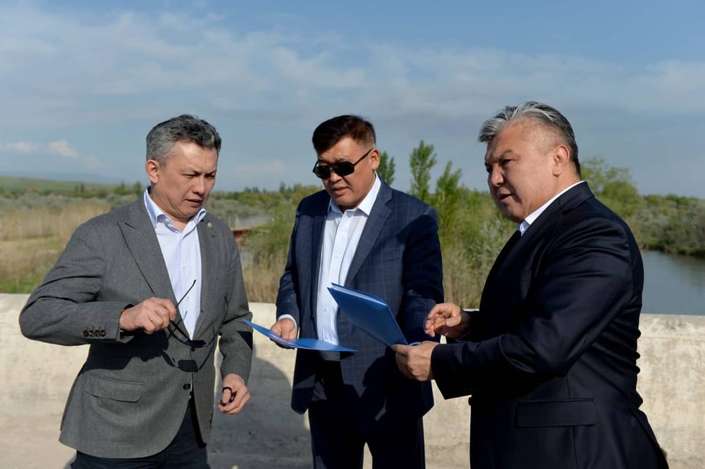На кыргызско-казахской границе планируют строительство нового логистического центра изображение публикации