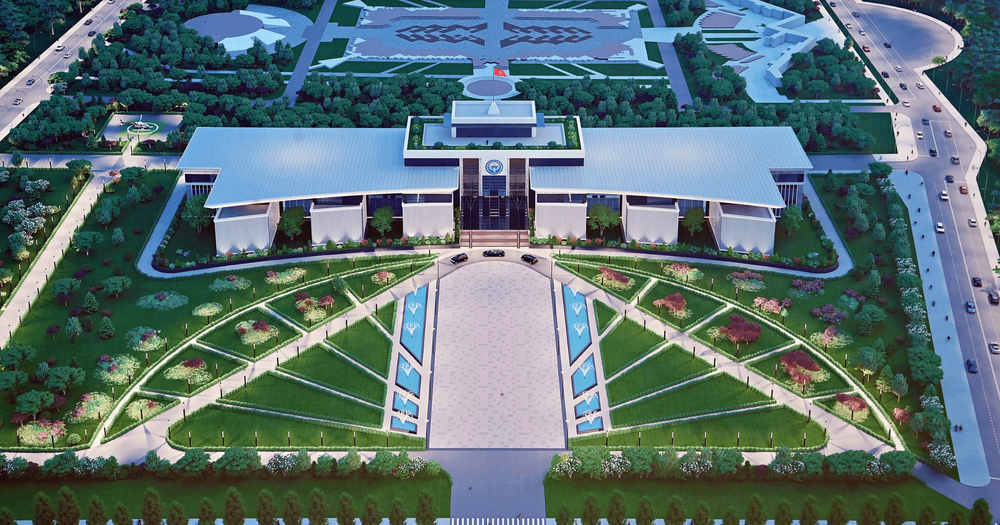 За строительство нового «Белого дома» отдают цельный участок напротив парков «Ынытмак-1» и «Ынтымак-2» изображение публикации