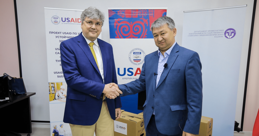 USAID передал Кыргызстану медоборудование более чем на 31 млн сомов изображение публикации