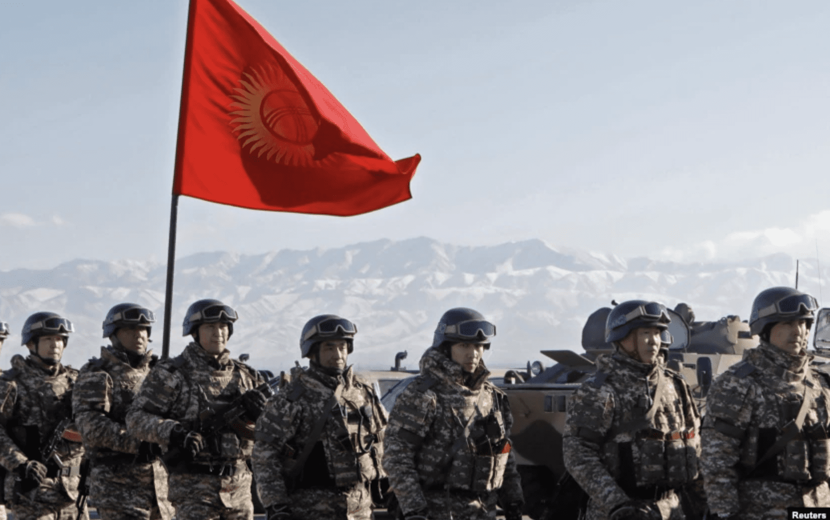 Военнослужащие КР, отправленные в Казахстан во время беспорядков, заявили о невыплате командировочных изображение публикации