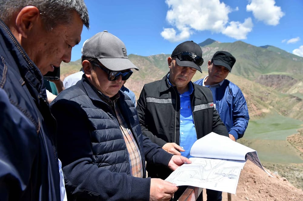 2 года подготовки и 8 лет строительства — Акылбек Жапаров посетил место строительства Камбар-Аты-1 изображение публикации