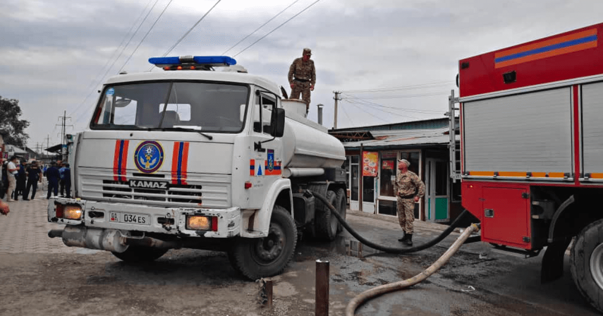 Пожар на «Дордое», предположительно, начался с точки фаст-фуда изображение публикации