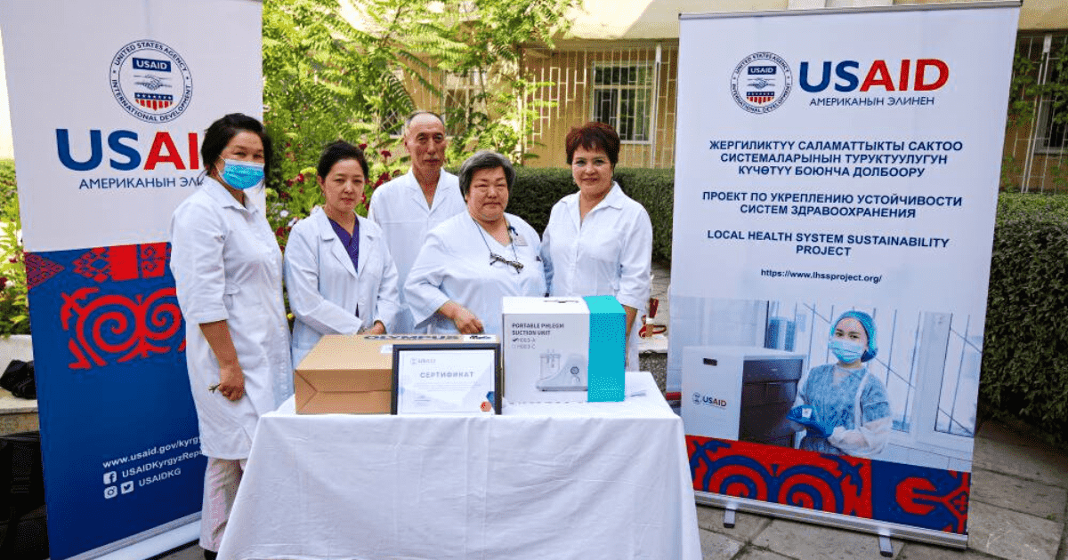 USAID предоставил Кыргызстану медоборудование на 15 млн сомов изображение публикации
