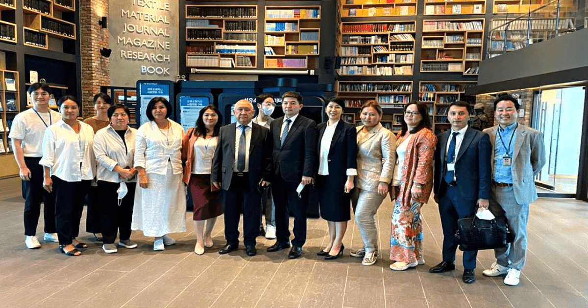Институт красильных и дизайнерских технологий Южной Кореи окажет содействие швейным предприятиям КР изображение публикации