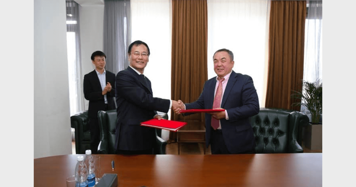 Болтурук подписал меморандум о сотрудничестве с Китайской корпорацией тяжелого машиностроения изображение публикации