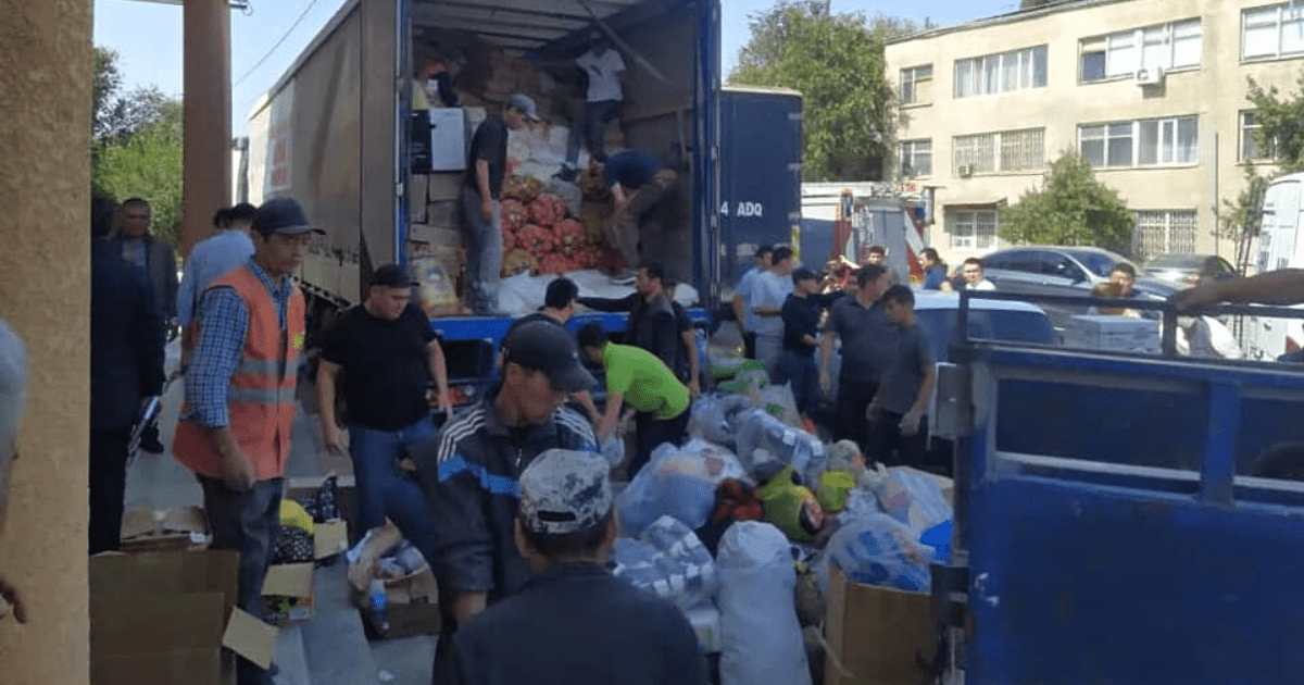 В Баткенскую область доставлено 209 тонн гуманитарной помощи изображение публикации