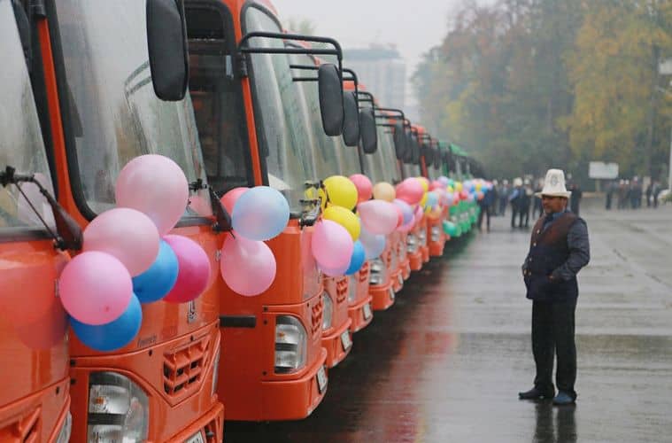 Ош закупил 50 узбекских автобусов по $37 тысяч каждый изображение публикации