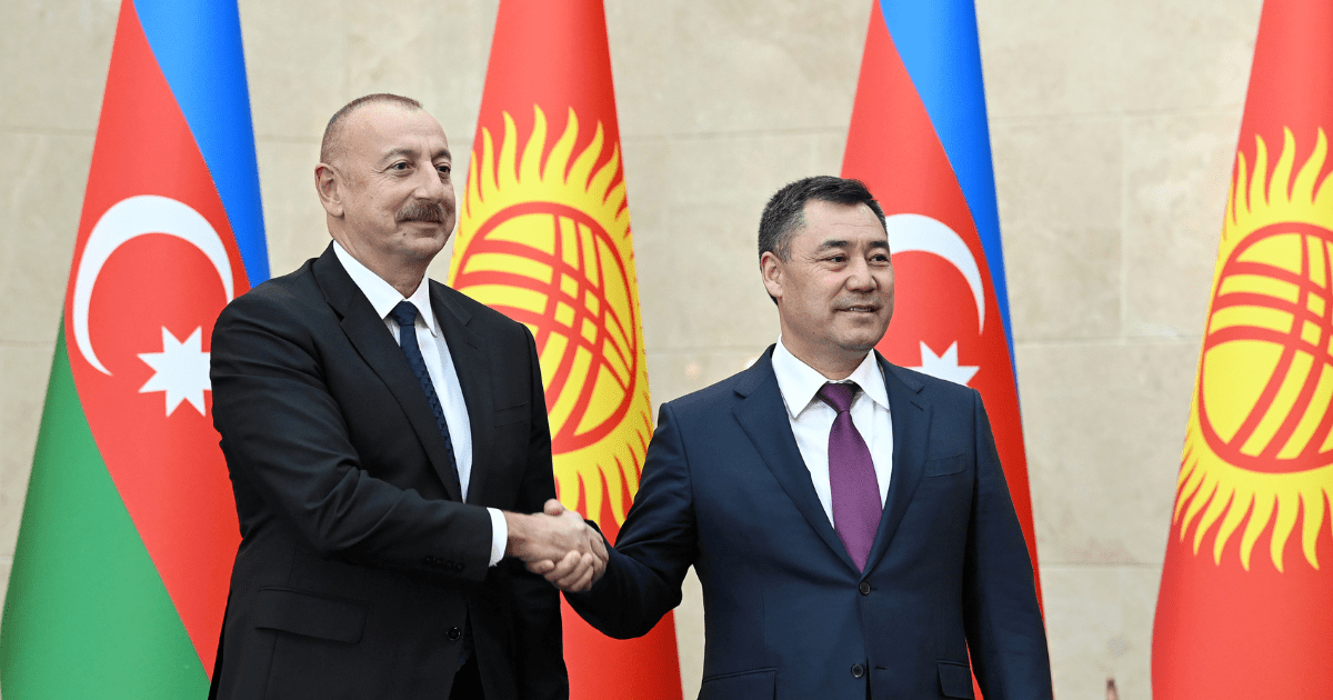 Садыр Жапаров и Ильхам Алиев провели первое заседание межгосударственного совета изображение публикации