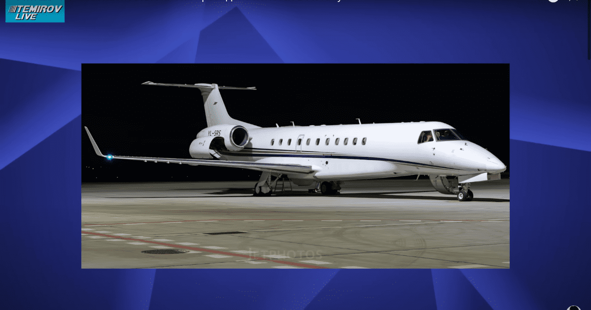 Визит Садыра Жапарова в Астану снова был на частном самолете изображение публикации