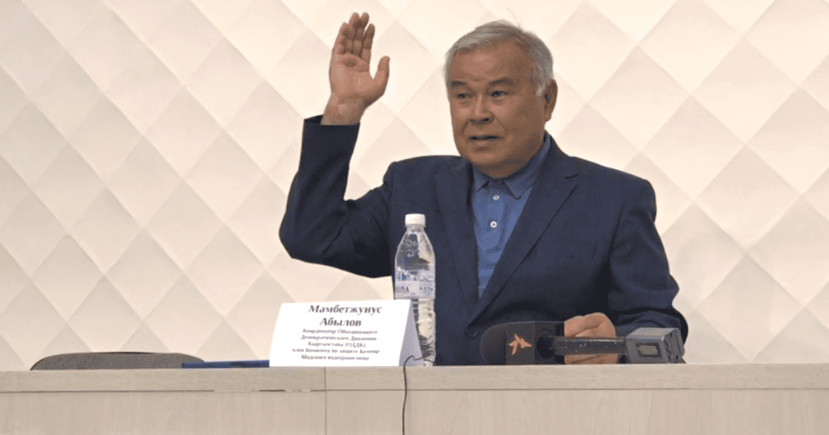 Организатора комитета по защите Кемпир-Абадского водохранилища забрали в МВД изображение публикации