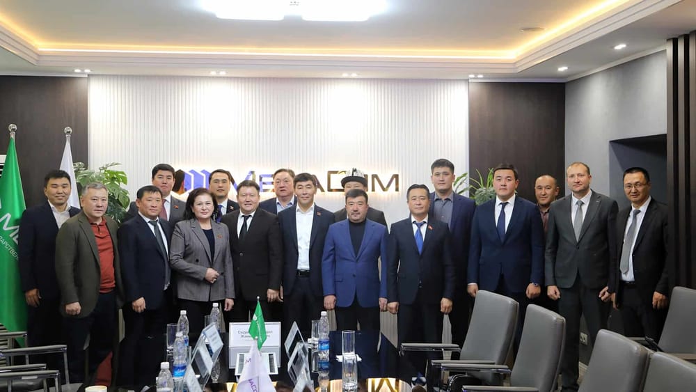 Депутаты Жогорку Кенеша КР ознакомились с деятельностью компании MegaCom изображение публикации