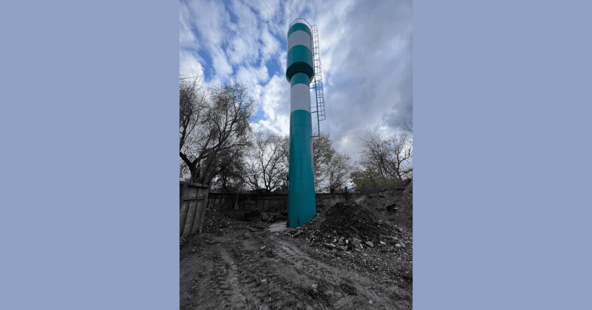 В Аламудунском районе построили новую водонапорную башню за 2 млн сомов изображение публикации