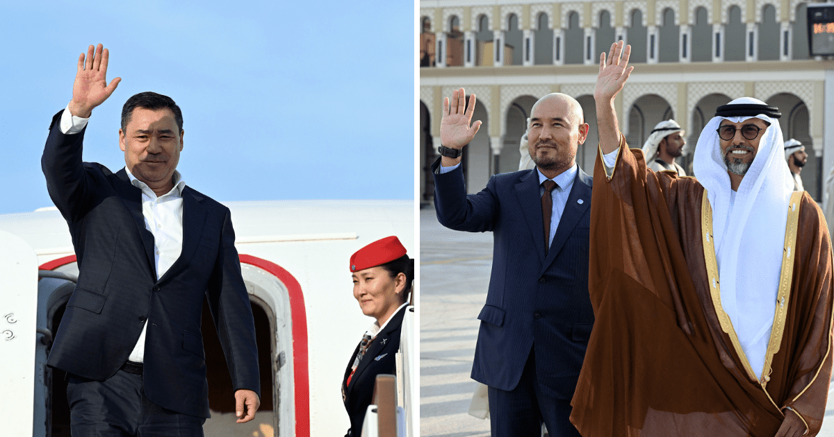 Встреча с президентом, создание холдинга, посещение мавзолея и музея — подведены итоги визита Садыра Жапарова в ОАЭ изображение публикации