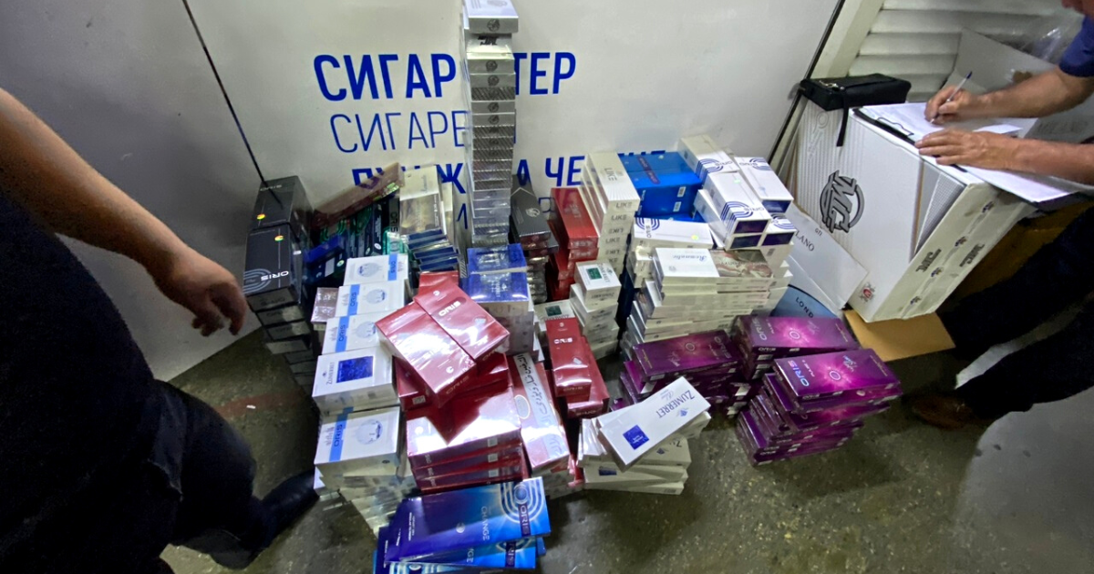 Налоговая служба изъяла более 2.8 тысяч пачек контрафактных сигарет изображение публикации