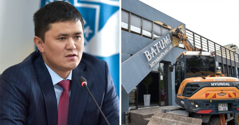 На вице-мэра Бишкека завели уголовное дело о превышении полномочий при сносе столичного кафе «Батуми» изображение публикации