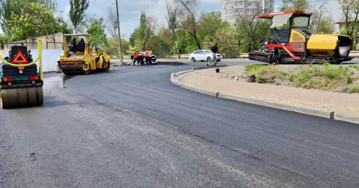 Мэрия Бишкека отчиталась о сдаче 280 метров дороги изображение публикации