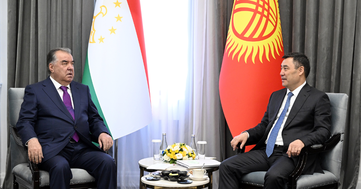 Кыргызстан и Таджикистан описали лишь 102 километра госграницы из более чем 600 — президенты довольны изображение публикации